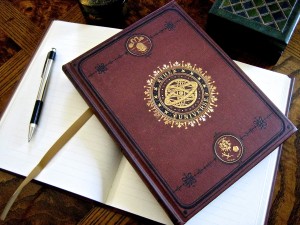 The Universe Journal, in which your Soul Reading will be written.